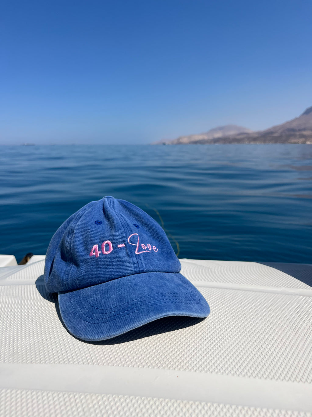 40-LOVE Blue Cap