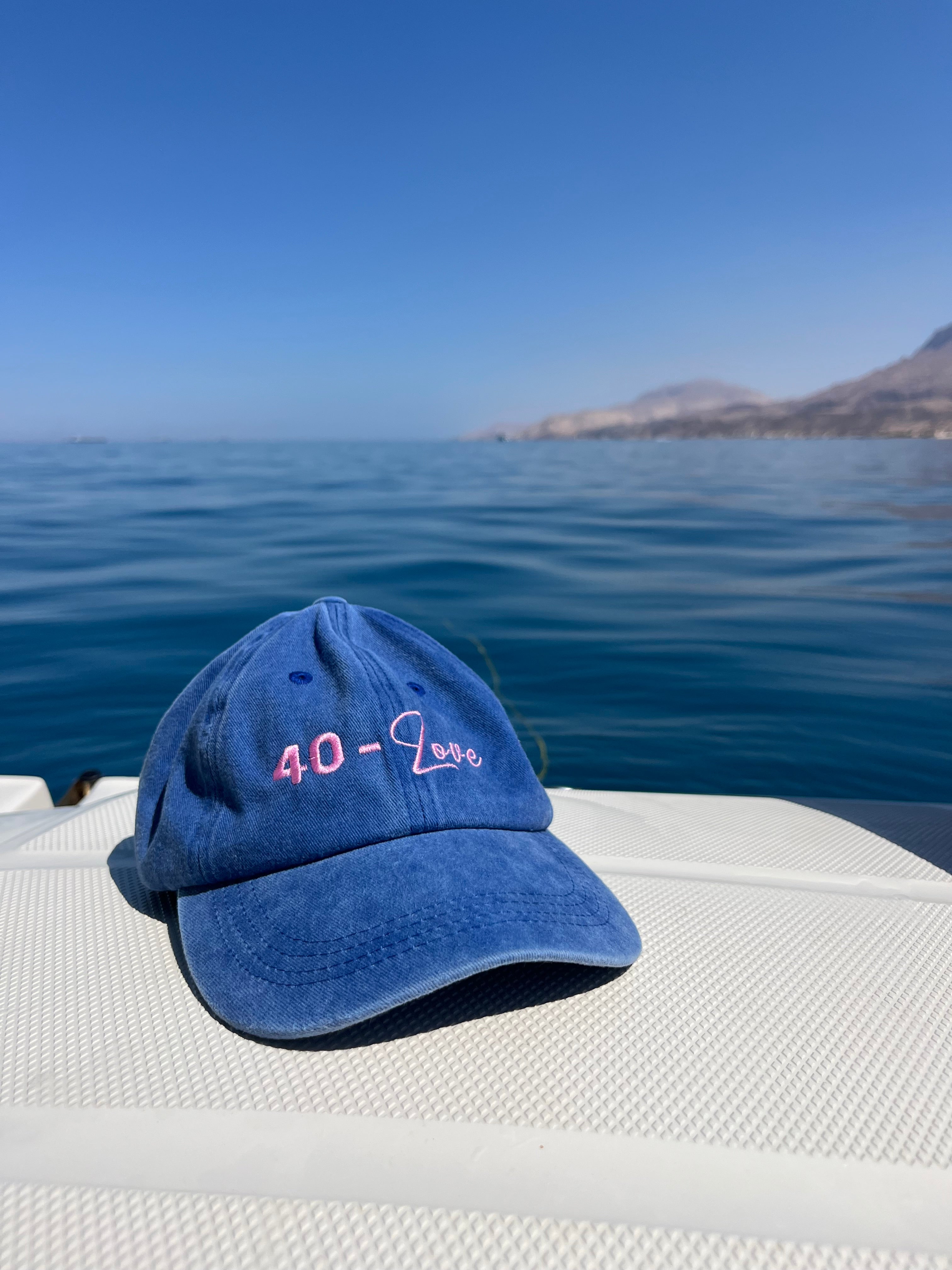 40-LOVE Blue Cap