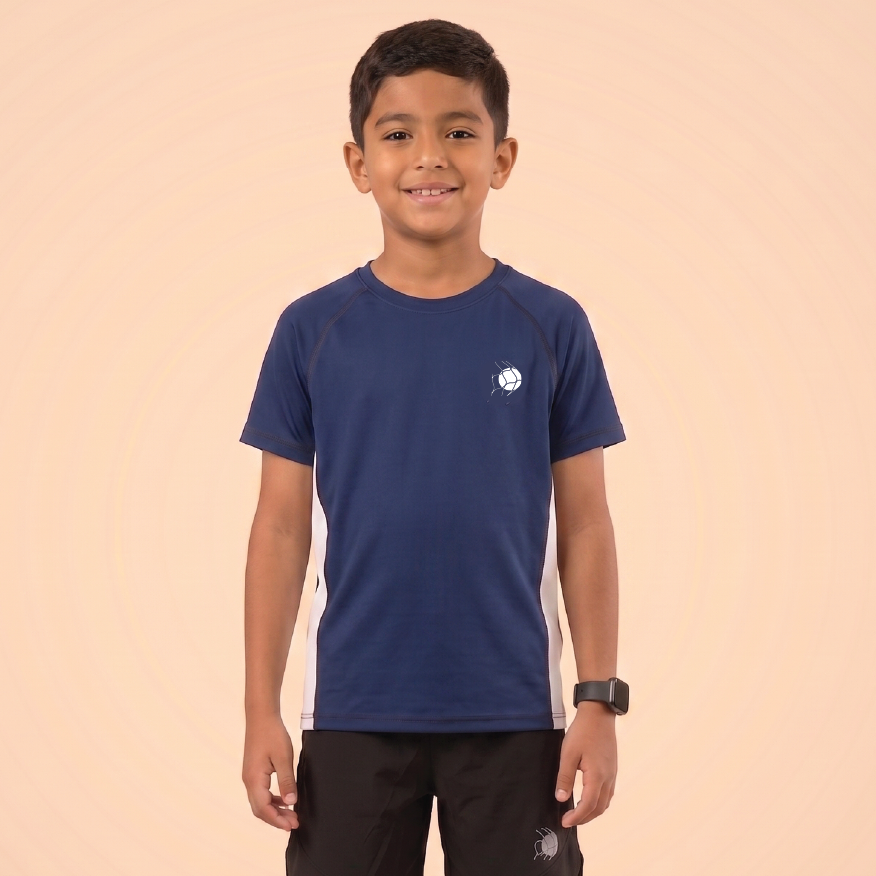 Kids Deep Blue Training Tee