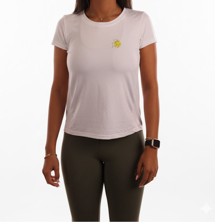 White Training Tee