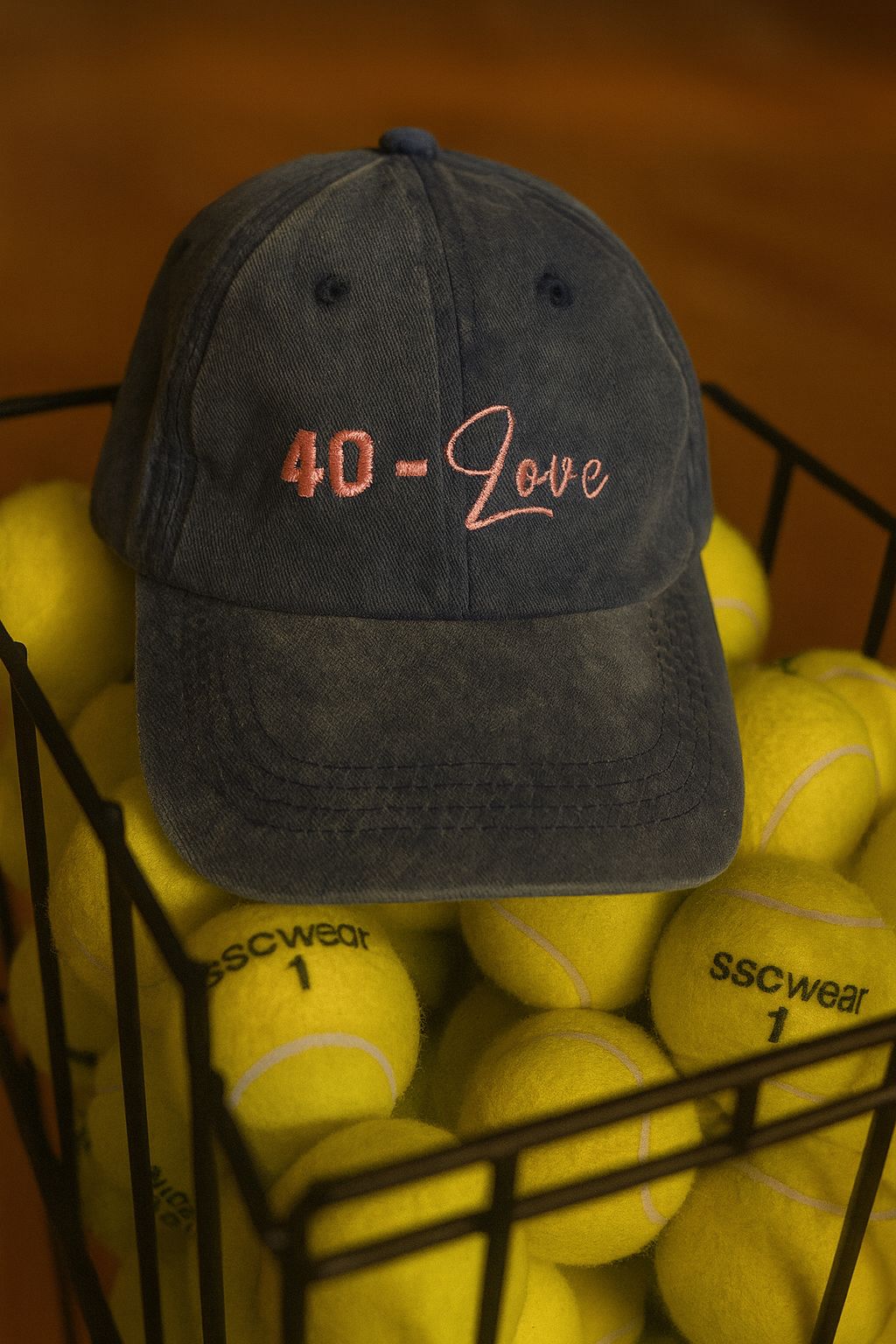 40-LOVE Blue Cap